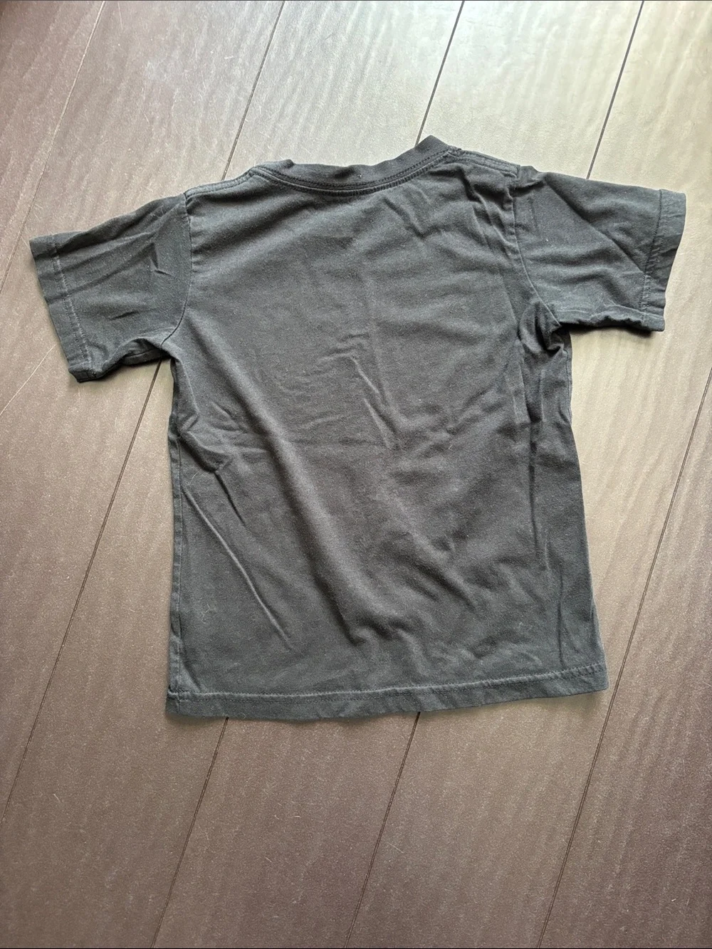 Nike Black Tee with Orange Basketball Graphic
